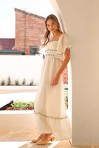 Summer Fairy Ruched Maxi Dress image 4