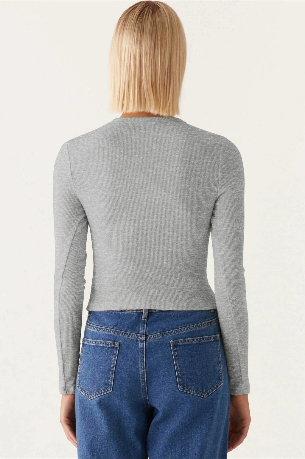 Minimalist Button Cardigan image 3