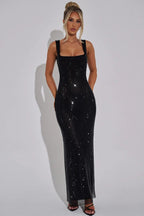 Sequin Rhinestone Bodycon Party Dress image 6