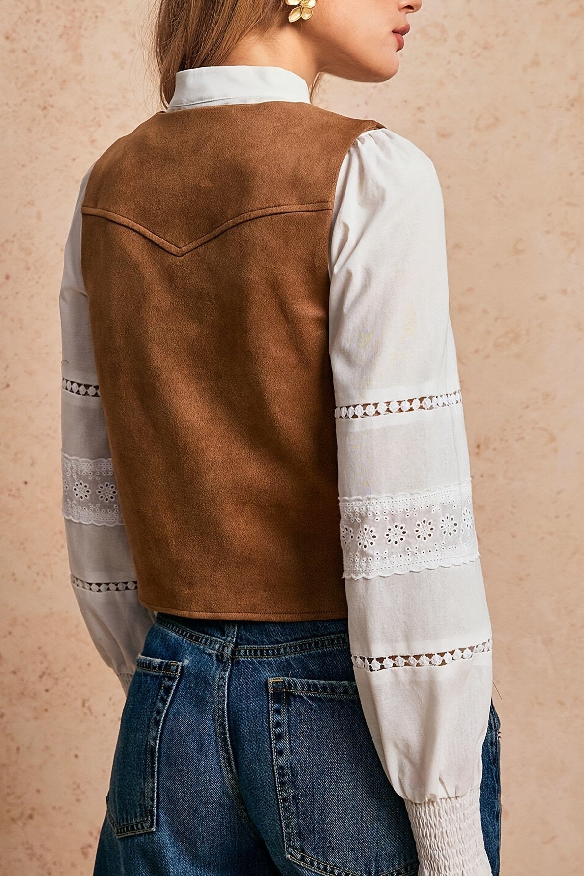 Vintage Suede Tassel Jacket image 3