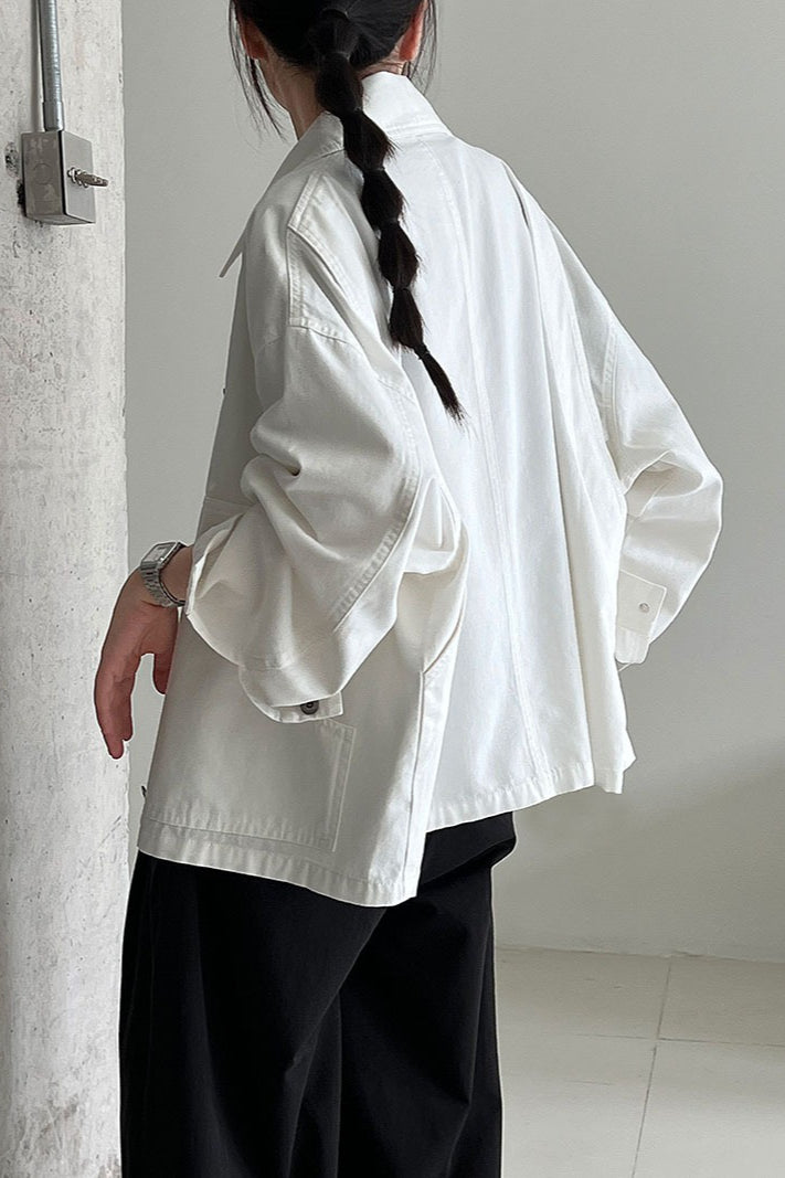 Utility Lapel Fleece Jacket image 8