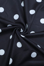 Polka Dot Strapless Crop Two Pieces Set image 4
