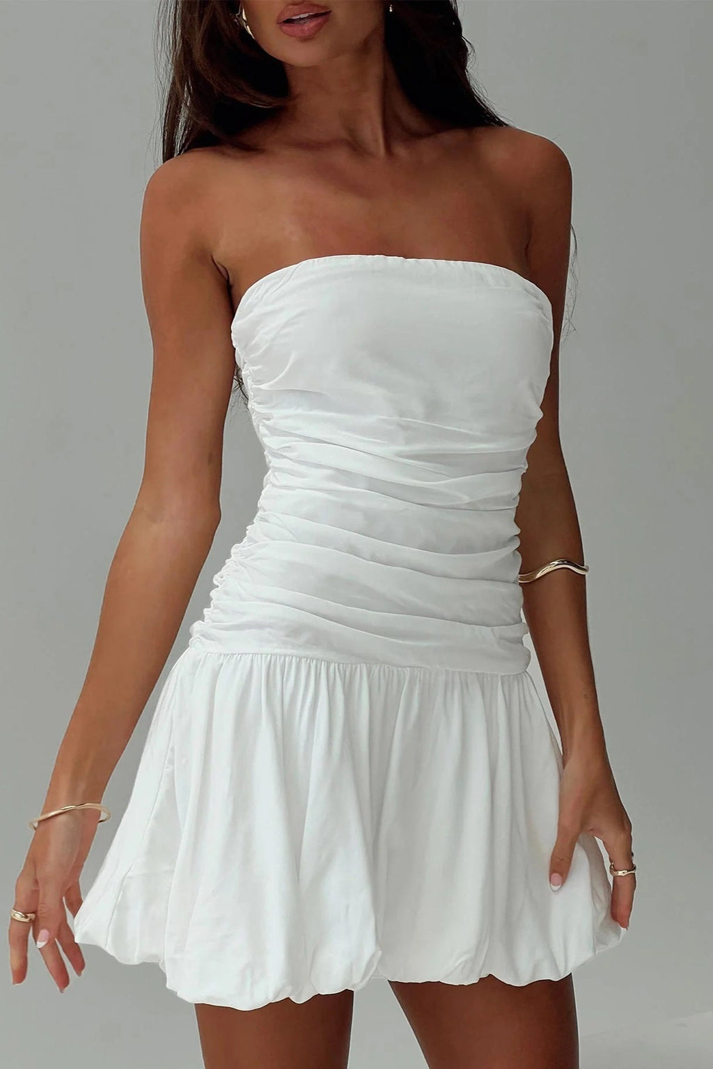 Strapless Bodycon Mini Party Dress image 2