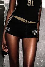 Vintage Casual Print Slim Fit Hot Shorts image 4
