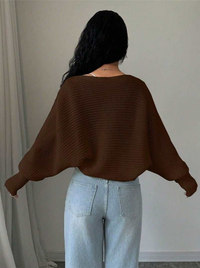 Loose Fit Knit Shrug Cardigan image 11