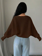 Loose Fit Knit Shrug Cardigan image 11