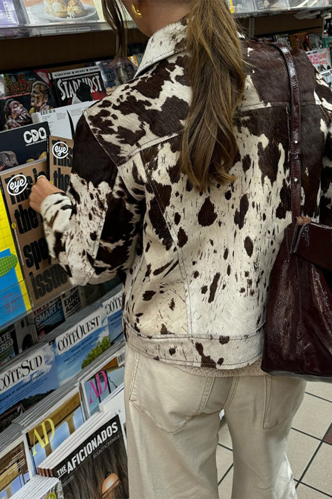 Casual Printed Overshirt Coat image 4