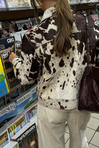 Casual Printed Overshirt Coat image 4