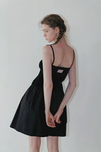 High Waist Pleated Waistband Solid Tulip Vintage Youthful Mini Skirt image 7