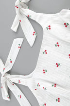 Chic Floral Print Ruffle Tie Cami Top image 6