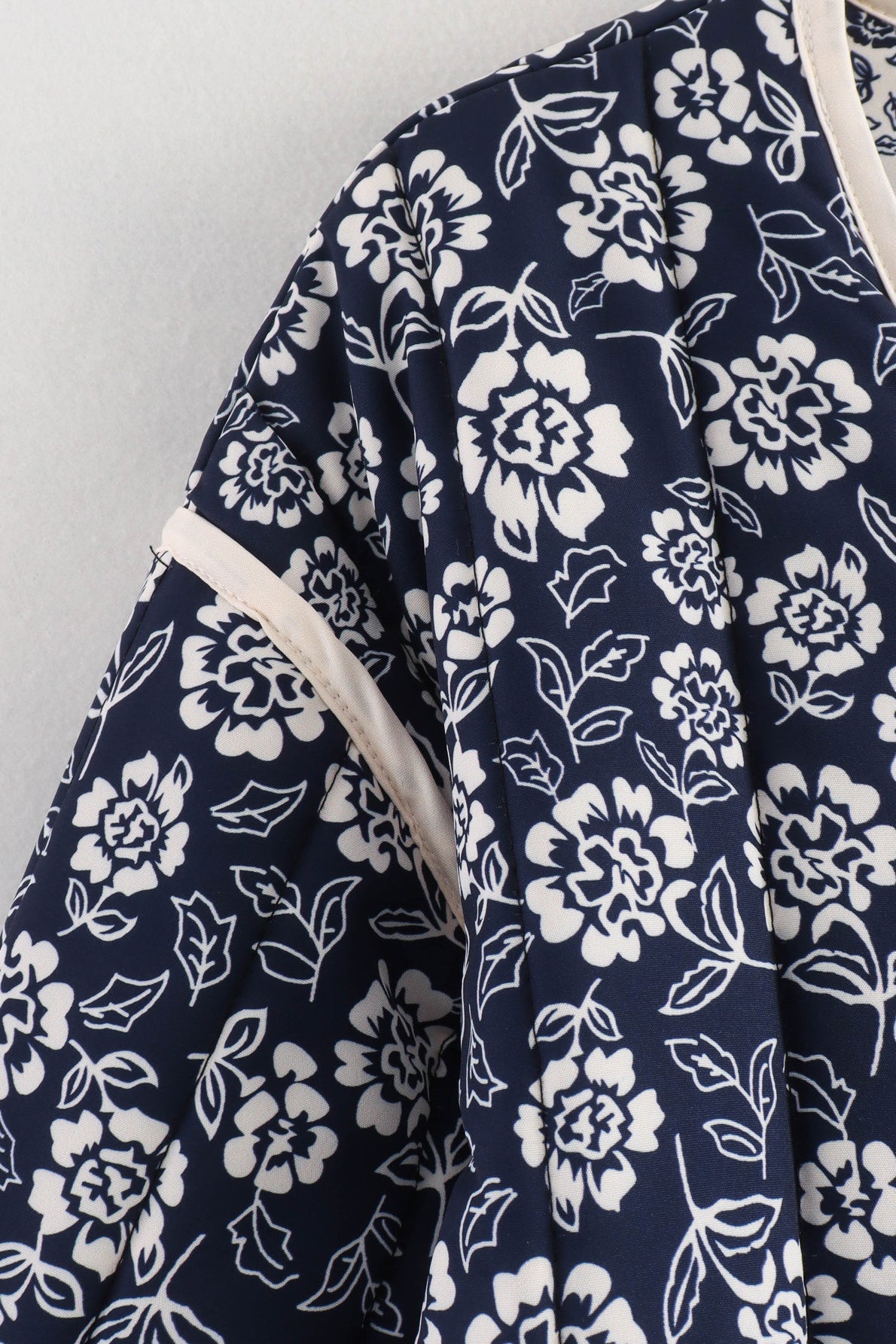 Double Sided Printed Trimmed Padded Coat image 3