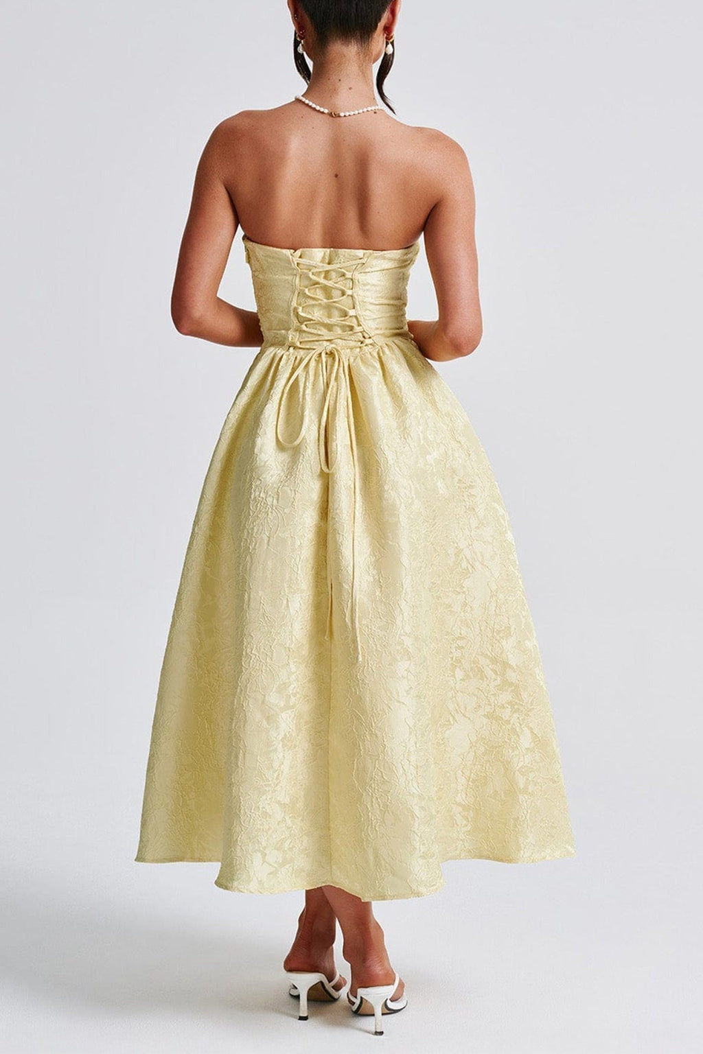 Strapless Elegant Party Dress image 6