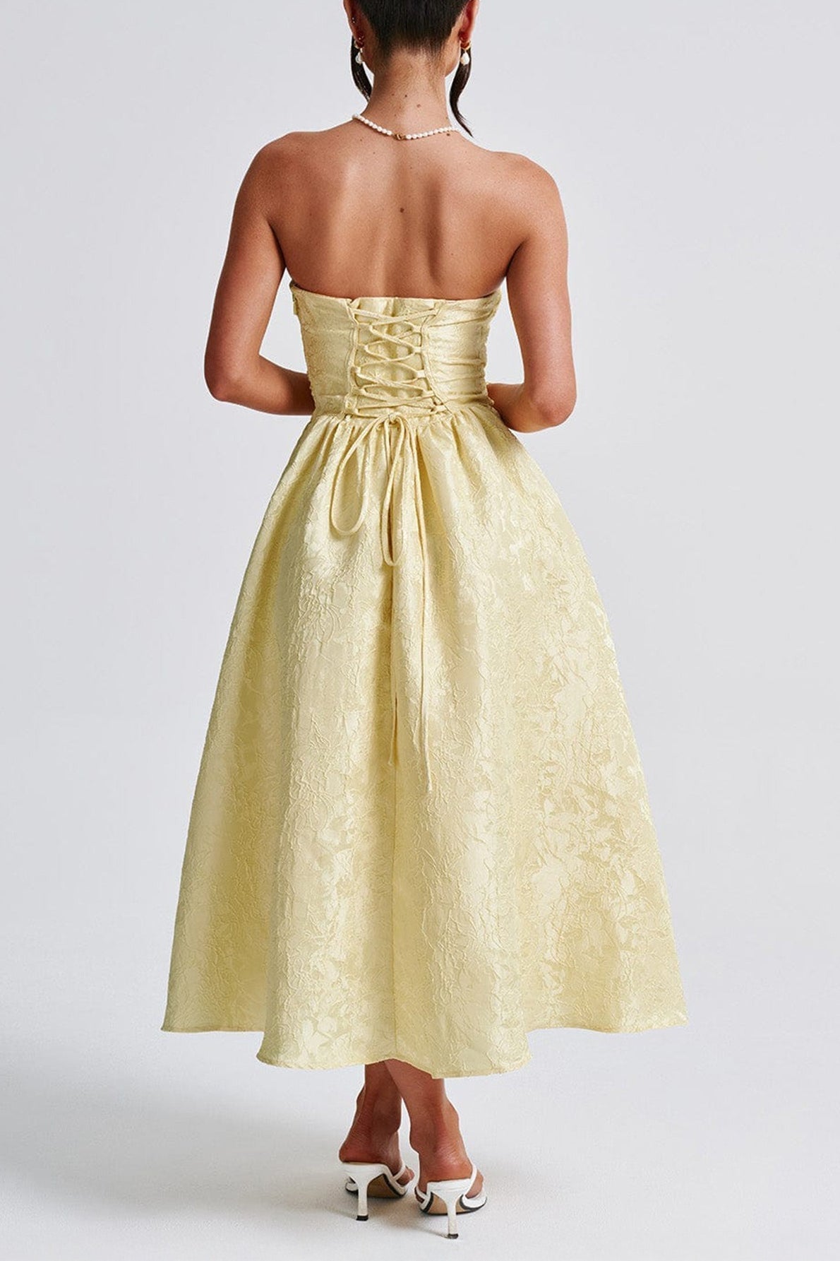 Strapless Elegant Party Dress image 6
