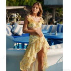 3D Floral Push up Skirt Two Piece Set image 1