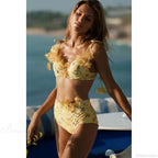 3D Floral Push up Skirt Two Piece Set image 4