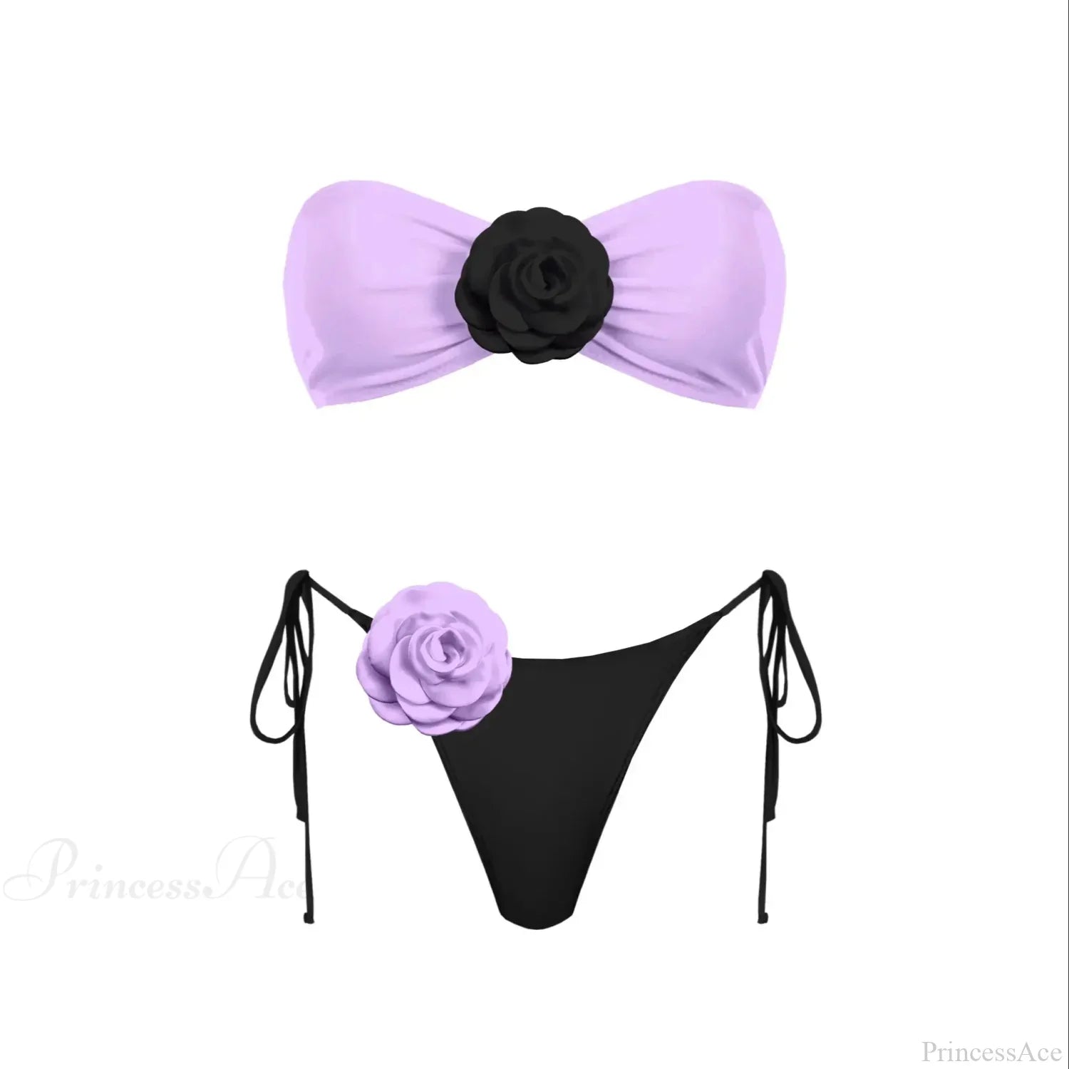 3D Flower Bandage Bikini Set image 14