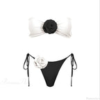 3D Flower Bandage Bikini Set image 7
