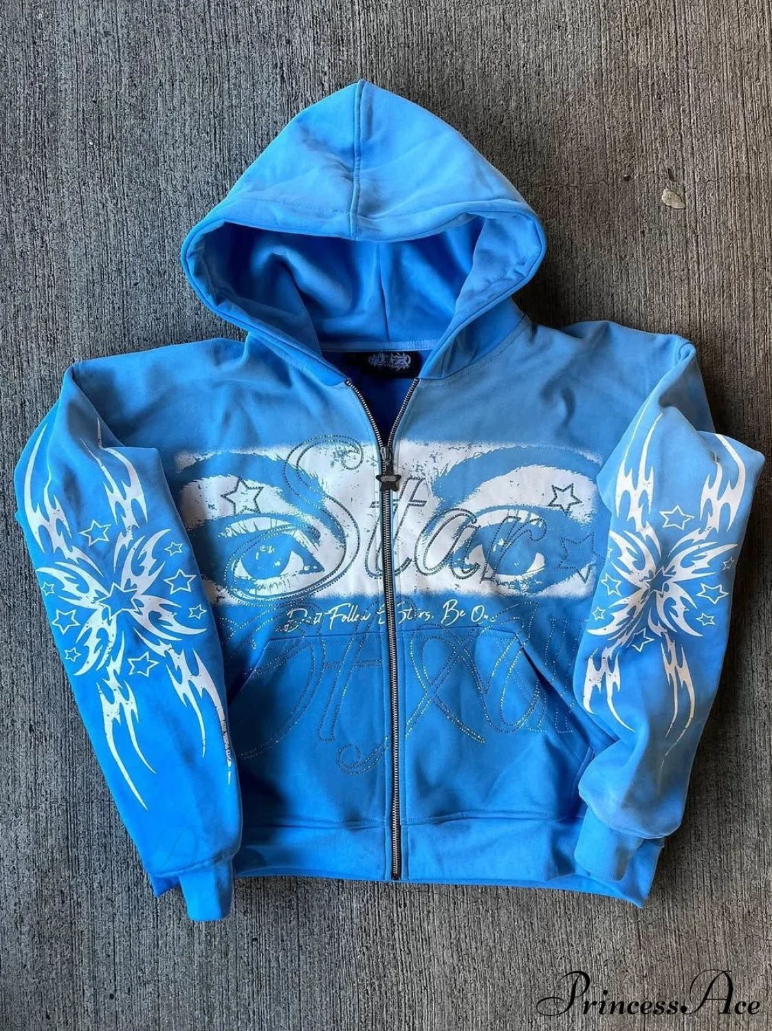 3D Print Vintage  Long Sleeve Zip Hoodie image 6