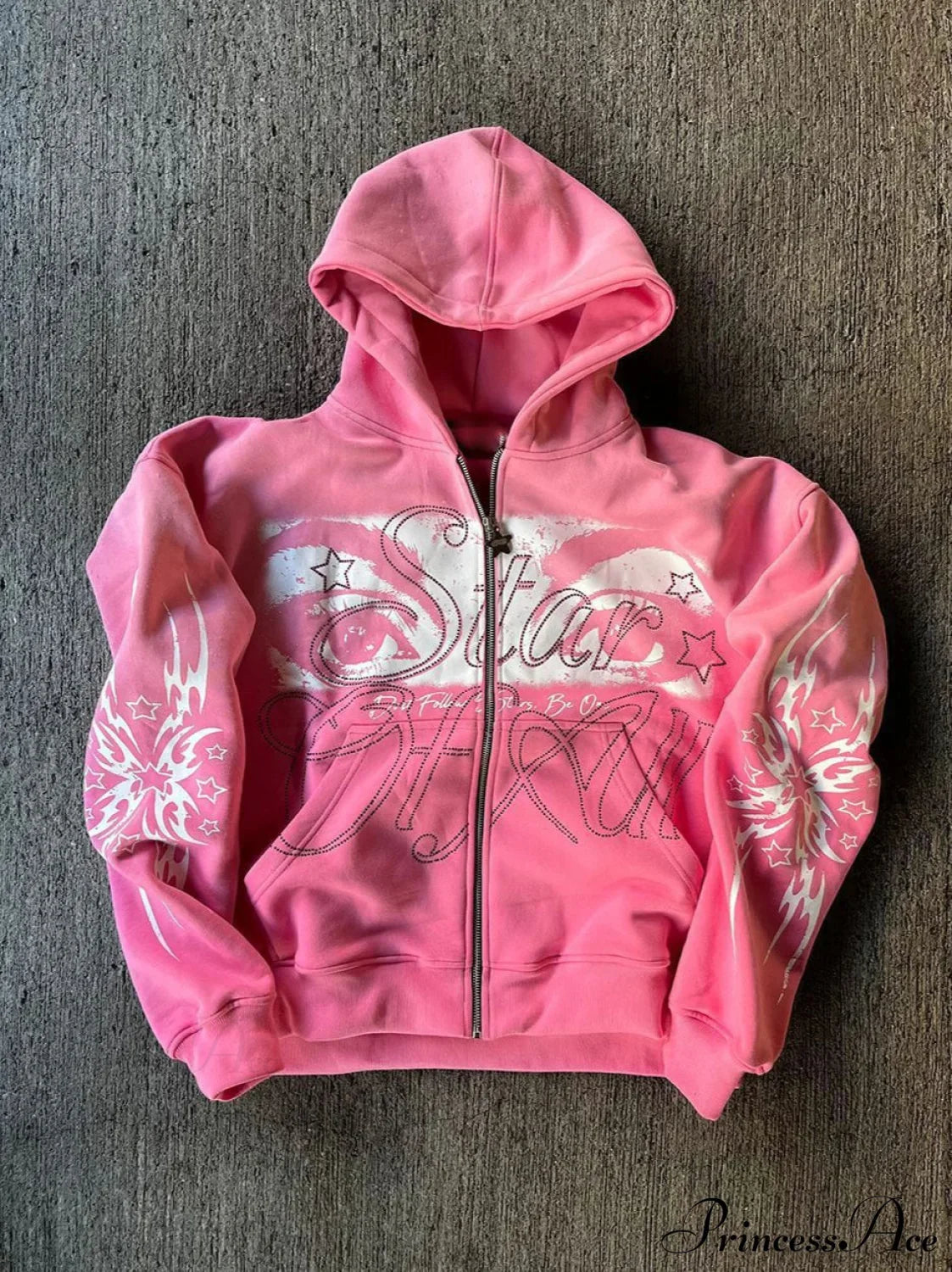 3D Print Vintage  Long Sleeve Zip Hoodie image 4