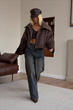 Relaxed Fit Lapel Casual Jacket image 5