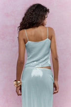 Sequin Slim Cami Top image 14
