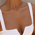 Minimal Mini Square Zircon NeckLace image 1