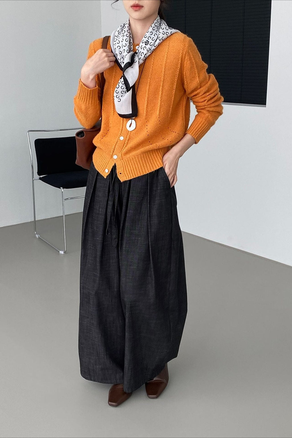 Atmospheric Wool Knit Cardigan image 16