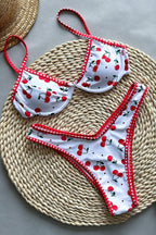 Sweet Cherry Push Up Bikini Set image 3