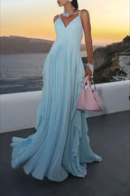 Swing Pleated Layered Maxi Dress image 2