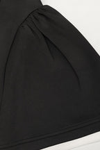 Contrast Bustier Ruffle Cocktail Dress image 10