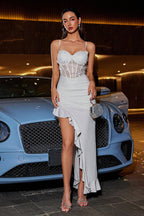 Butterfly Patch Ruffled Cami Party Dress image 2