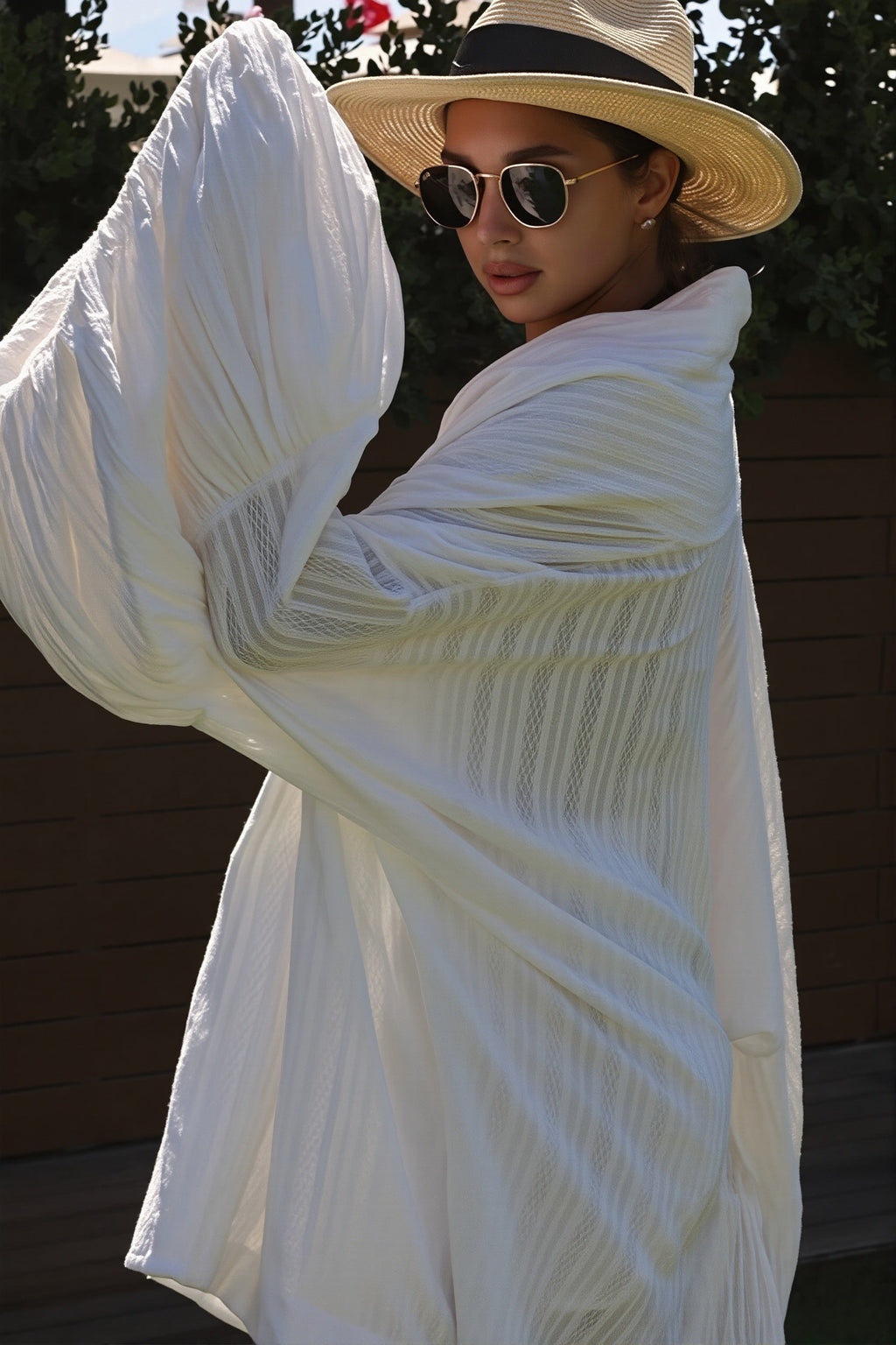 Elegant Tie Loose Shorts Two Piece Set image 5