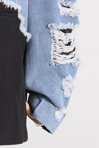 Loose Fit Summer Denim Coat image 5