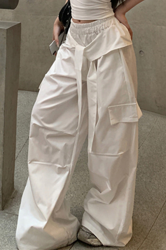 Street Style Drawstring Cargo Pant image 3