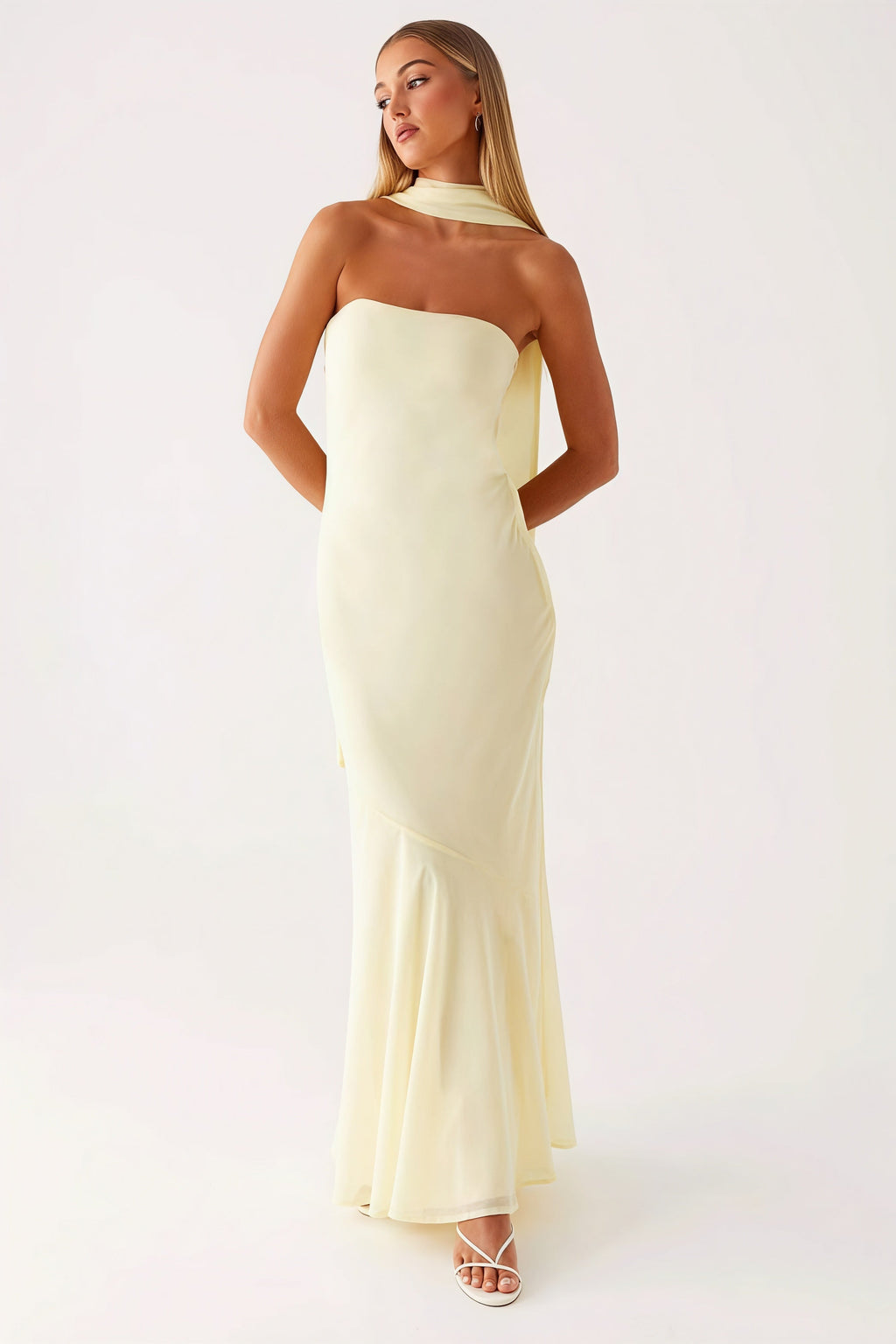 Floral Tie Fishtail Vacation Maxi Dress image 9