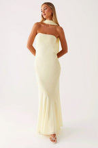 Floral Tie Fishtail Vacation Maxi Dress image 9