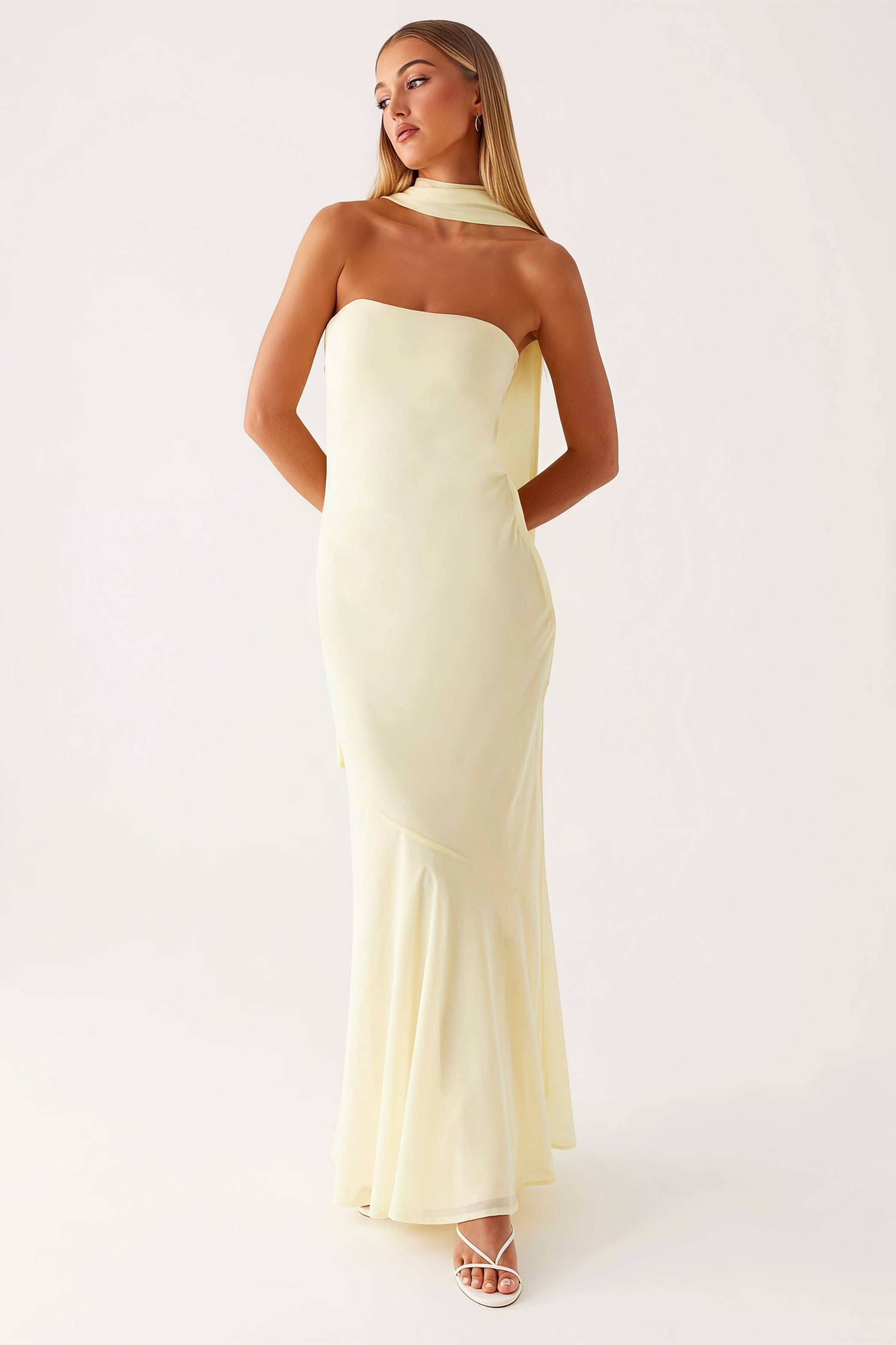 Floral Tie Fishtail Vacation Maxi Dress image 9