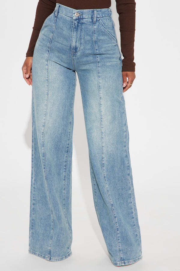 Loose Fit Washed Straight Jean image 1