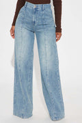 Loose Fit Washed Straight Jean image 1