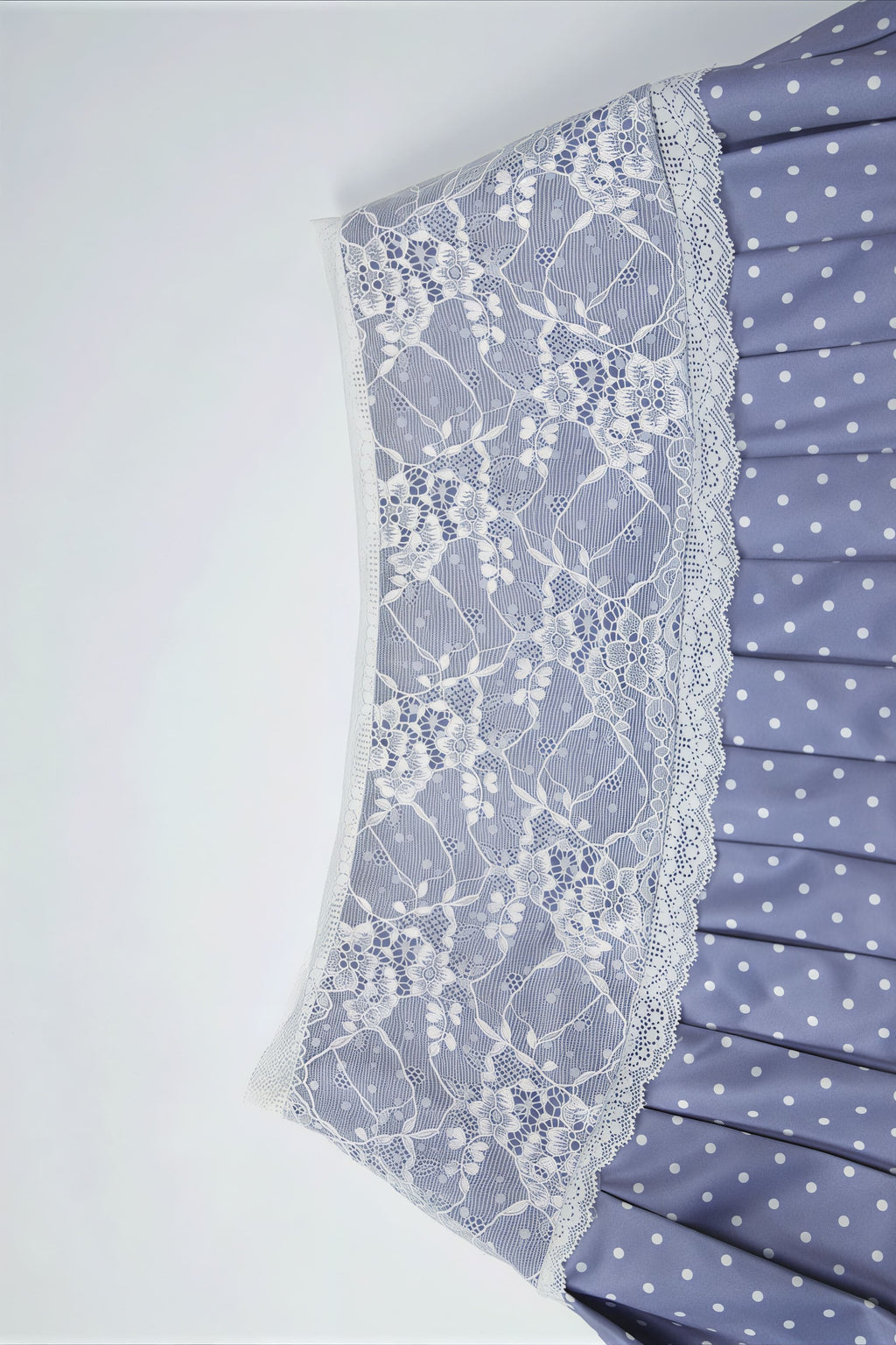 Lace Polka Dot Print Crop Tank Mini Skirt Set image 5