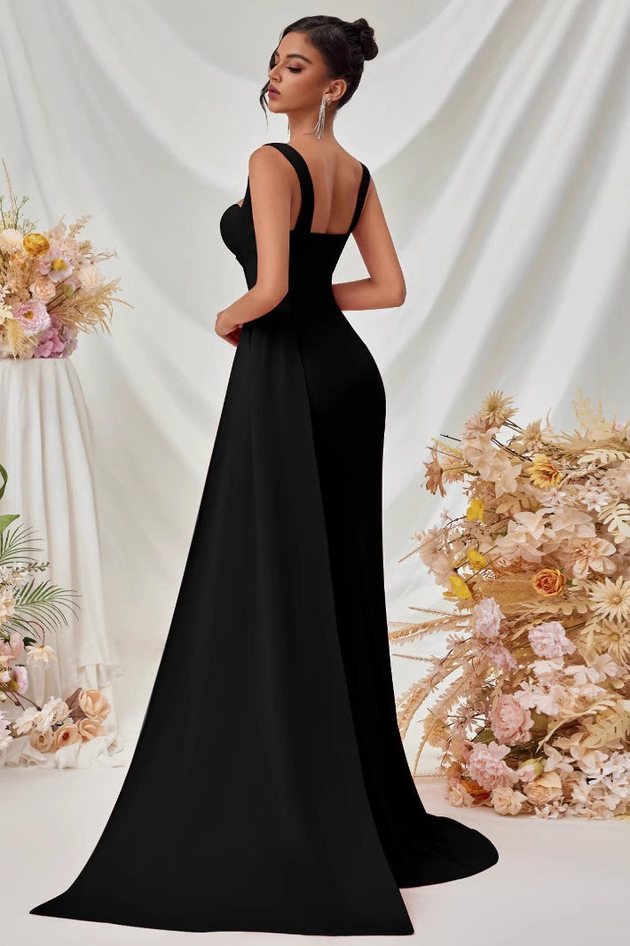 Sexy Bodycon Slit Maxi Party Dress image 2