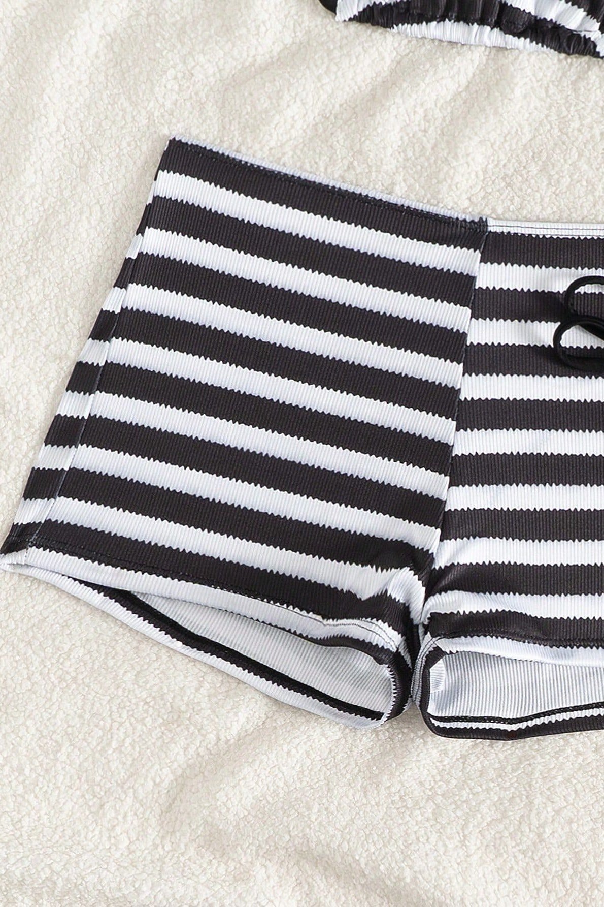 Striped Fitted Boy Short Three Piece Swim Set image 4
