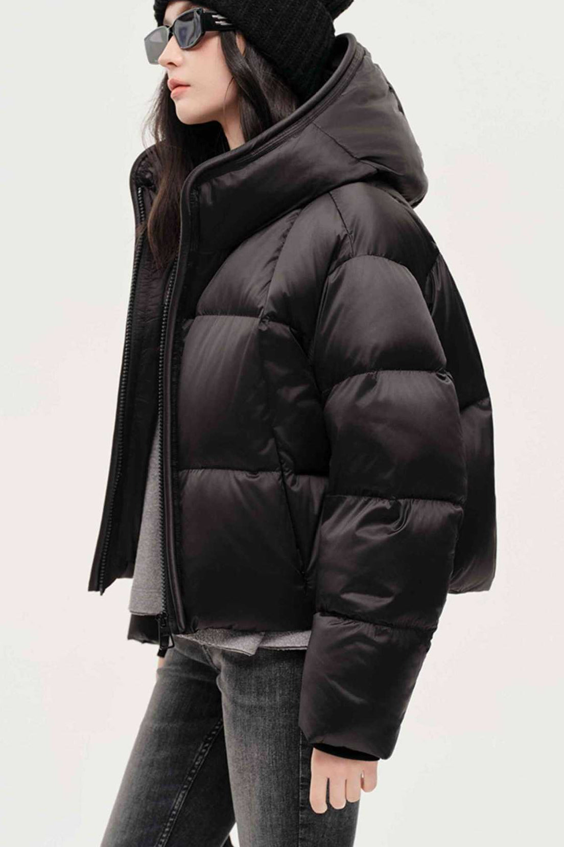 Cozy Hooded Insulated Puffer Jacket image 3