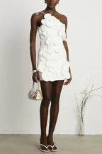 Patchwork Applique Boho Dress image 1
