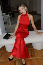 Backless Sleeveless Slim Maxi Dress image 2