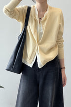 Color Block Layered Cardigan image 3
