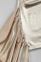 Asymmetric Tie Strap Party Dress image 7