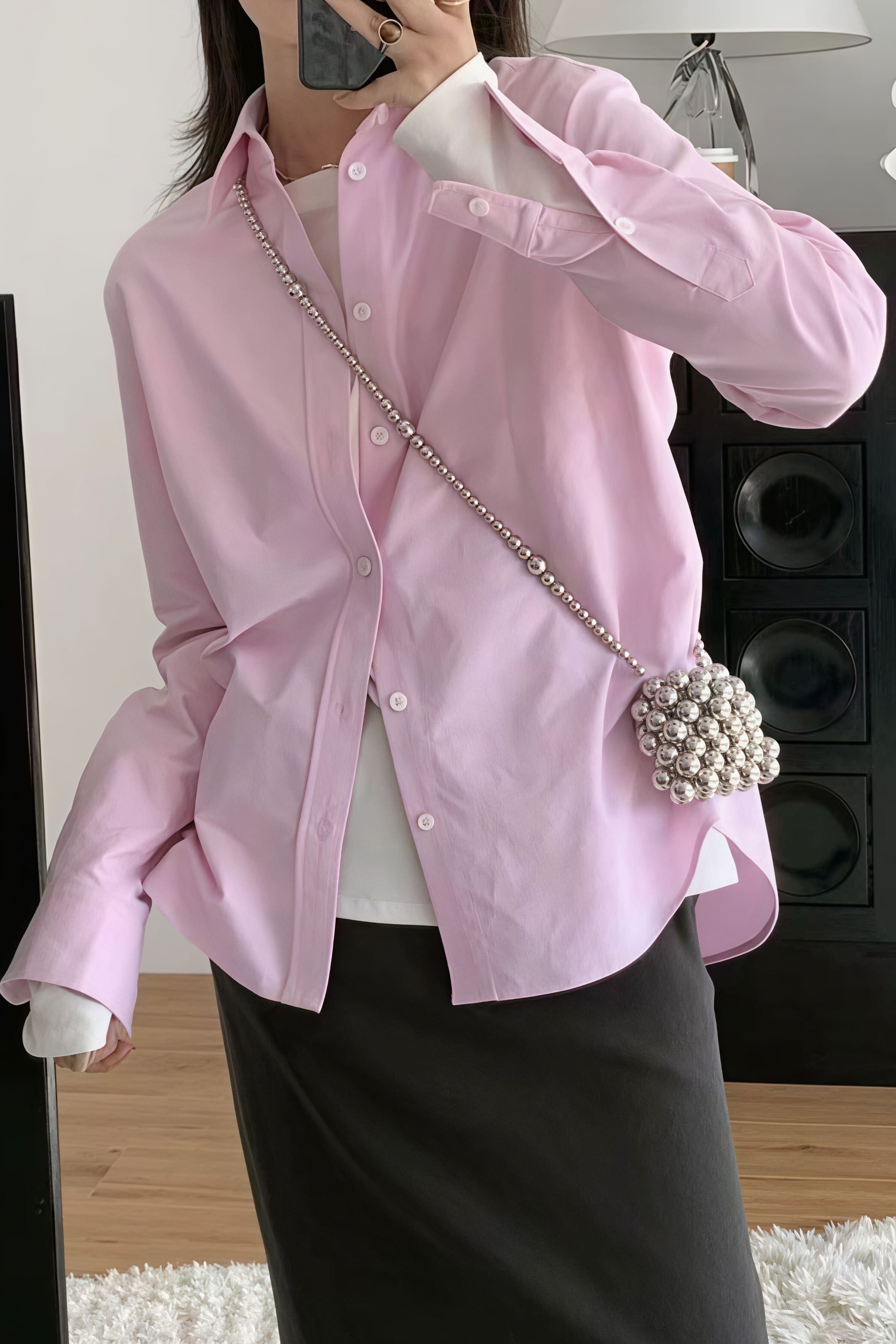 Y2K High-End Versatile Liner Blouse image 3