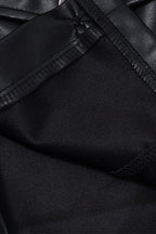 Zip-Up Faux Leather Coat image 6