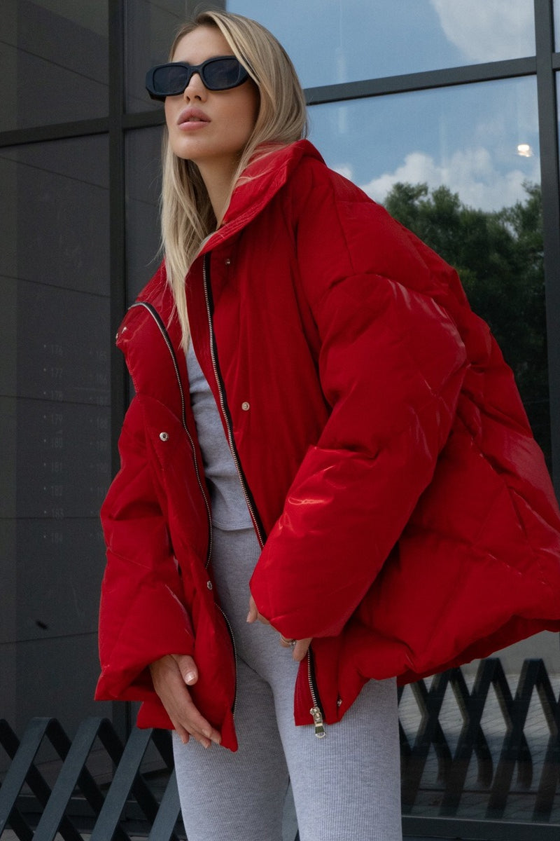 Loose Fit Quilted Cotton Jacket image 16